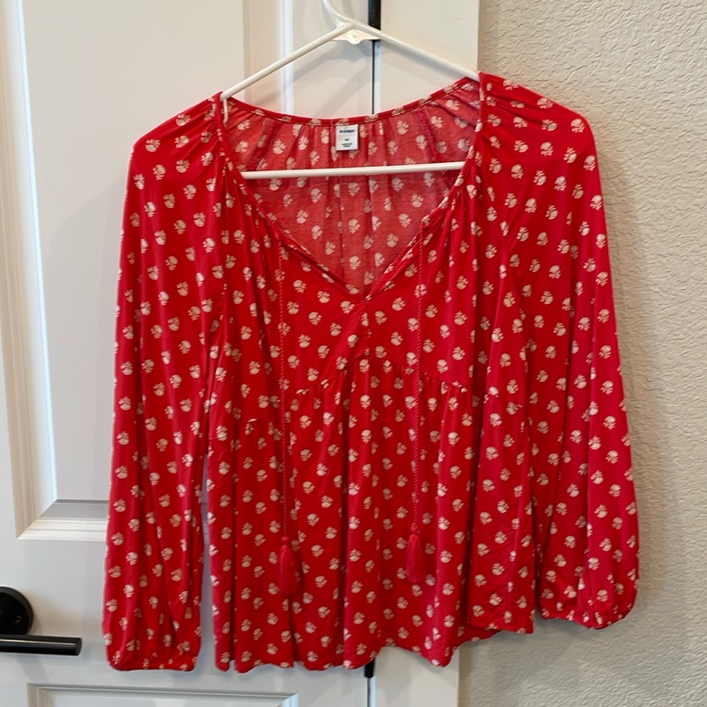 Cute boho style top
